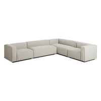 Cleon Large Sectional Sofa in Maharam Mode in Clavicle - Angle 4