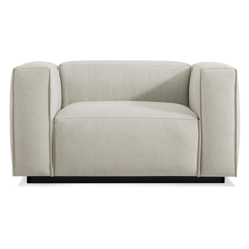 Cleon Lounge Chair in Maharam Mode in Clavicle - Angle 1