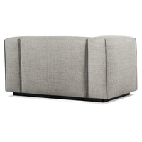 Cleon Lounge Chair in Tait Charcoal - Angle 4