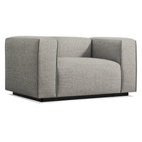 Cleon Lounge Chair in Tait Charcoal - Angle 2