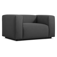 Cleon Lounge Chair in Maharam Meld in Panda - Angle 2