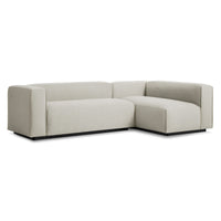 Cleon Small Sectional Sofa in Maharam Mode in Clavicle - Angle 3