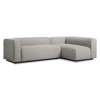 Cleon Small Sectional Sofa sale in Tait Charcoal - Angle 2