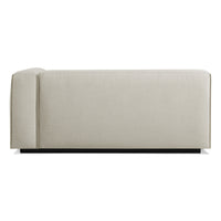 Cleon One Arm Sofa en Maharam Mode in Clavicle - ángulo 6