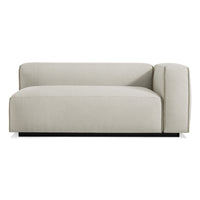 Cleon One Arm Sofa en Maharam Mode in Clavicle - ángulo 1