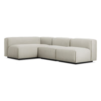 Cleon Medium Sectional Sofa in Maharam Mode in Clavicle - Angle 3