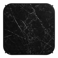 Comehither Side Table in Black Marble - Angle 4