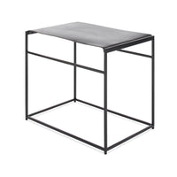 Common Leather Stool in Black / Night Leather - Angle 3