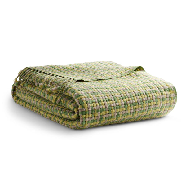 Chaperone Wool Throw in Color Mix 1 - Angle 1