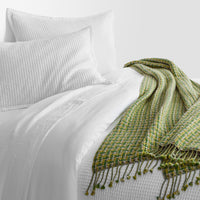 Chaperone Wool Throw in Color Mix 1 - Angle 3