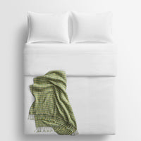 Chaperone Wool Throw in Color Mix 1 - Angle 6