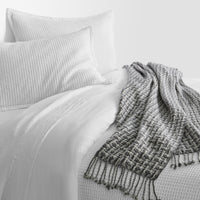 Chaperone Wool Throw in Color Mix 3 - Angle 3