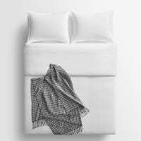 Chaperone Wool Throw in Color Mix 3 - Angle 6