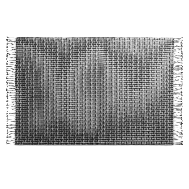Chaperone Wool Throw in Color Mix 3 - Angle 2