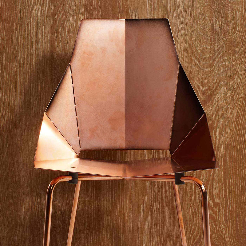 Real Good Chair - Copper in Copper - Angle 2
