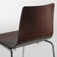 Chair Chair in Graphite on Oak - Angle 8