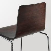 Stool Stool in Graphite on Oak - Angle 9