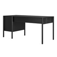 Cursive Desk in Black on Ash - Angle 7