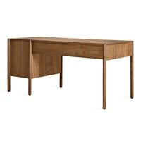 Cursive Desk in Walnut - Angle 7