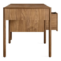 Cursive Desk in Walnut - Angle 6