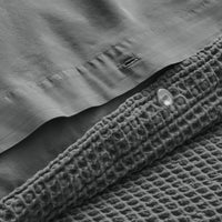 Cascade Duvet Set in Charcoal - Angle 9