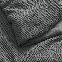 Cascade Duvet Set in Charcoal - Angle 8