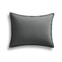 Cascade Duvet Set in Charcoal - Angle 4
