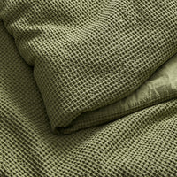 Cascade Duvet Set in Loden Green - Angle 8