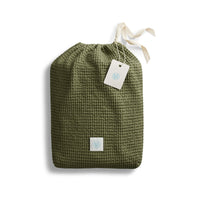 Cascade Duvet Set in Loden Green - Angle 11