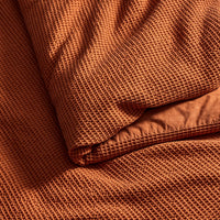 Cascade Duvet Set in Tomato - Angle 7