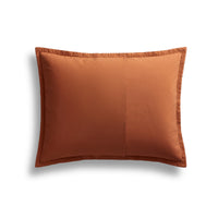 Cascade Duvet Set in Tomato - Angle 4