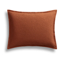 Cascade Duvet Set in Tomato - Angle 3