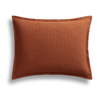 Cascade Duvet Set in Tomato - Angle 3