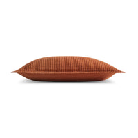 Cascade Duvet Set in Tomato - Angle 5