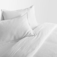 Cascade Duvet Set in White - Angle 6
