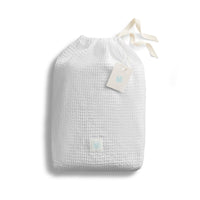 Cascade Duvet Set in White - Angle 11