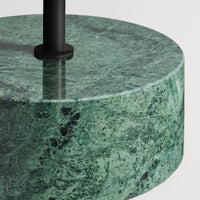 Chit Chat Side Table in Green Marble - Angle 6