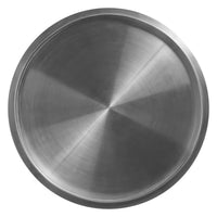 Chit Chat Side Table in Stainless / Black Marble - Angle 6