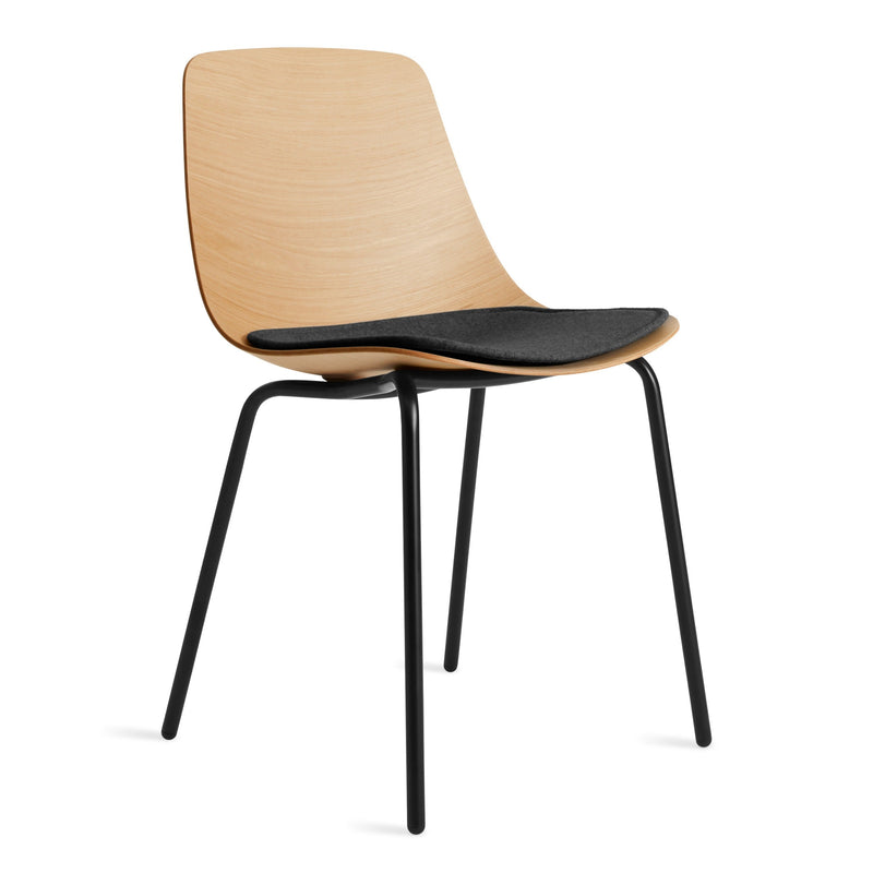 Clean Cut Seat Pad in Vesper Charcoal - Angle 1