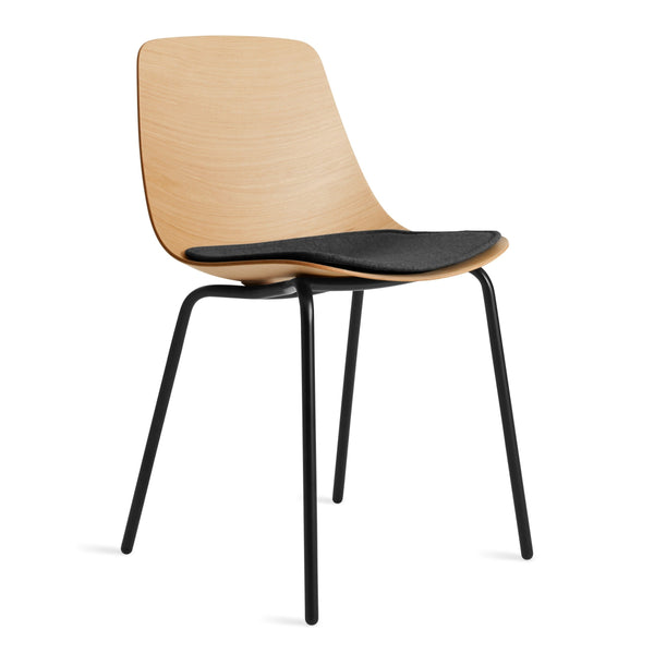 Clean Cut Seat Pad in Vesper Charcoal - Angle 1