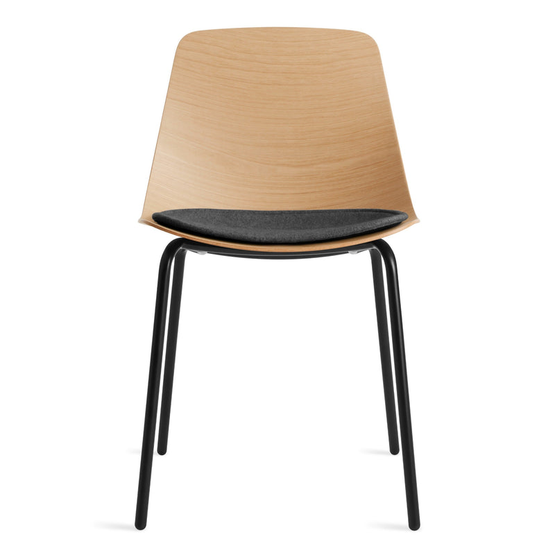 Clean Cut Seat Pad in Vesper Charcoal - Angle 2