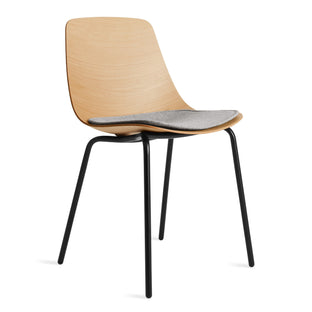 Clean Cut Seat Pad in Vesper Light Grey - Angle 1