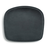 Clean Cut Seat Pad in Ink Leather - Angle 3