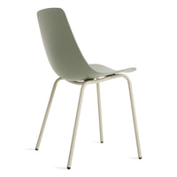 Clean Cut Chair in Grey Green - Angle 4