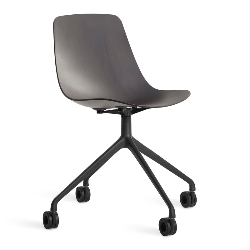 Clean Cut Task Chair in Oblivion - Angle 1