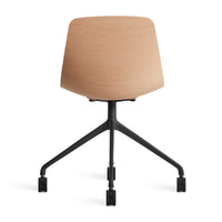 Clean Cut Task Chair in White Oak - Angle 8