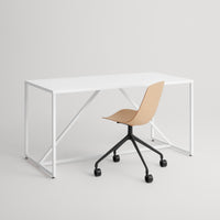 Clean Cut Task Chair in White Oak - Angle 13