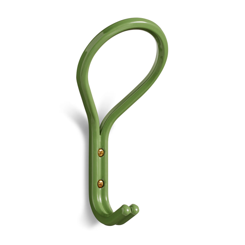 Clove Large Wall Hook in Grasshopper