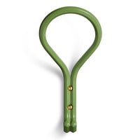 Clove Large Wall Hook in Grasshopper - Angle 1