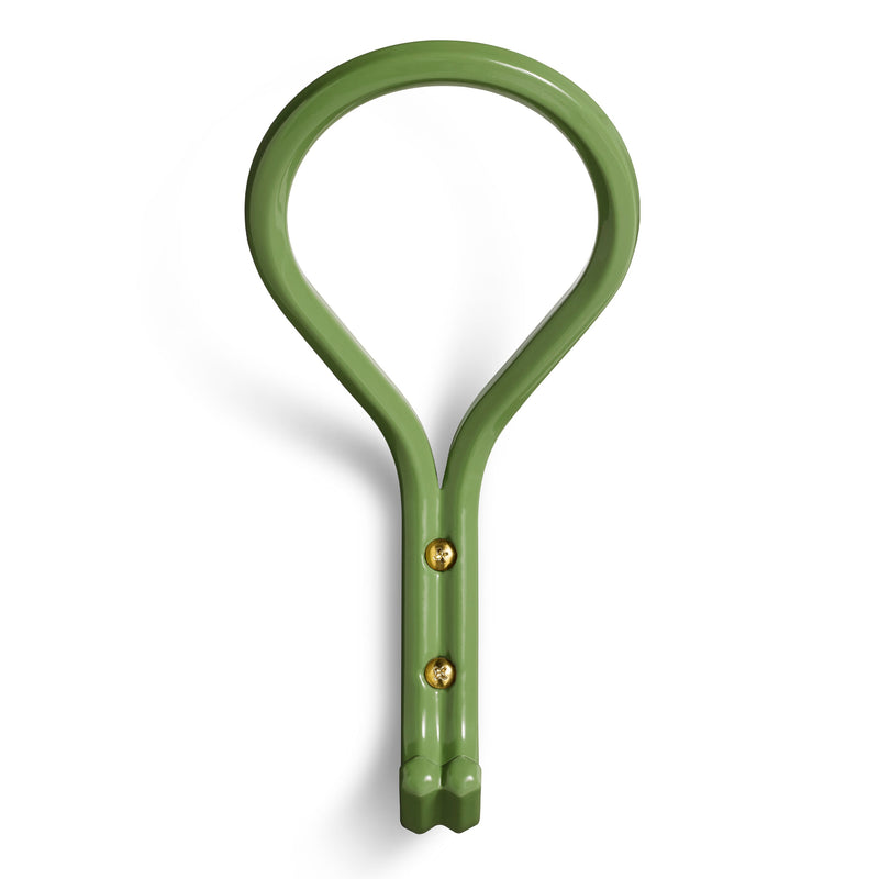 Clove Large Wall Hook in Grasshopper